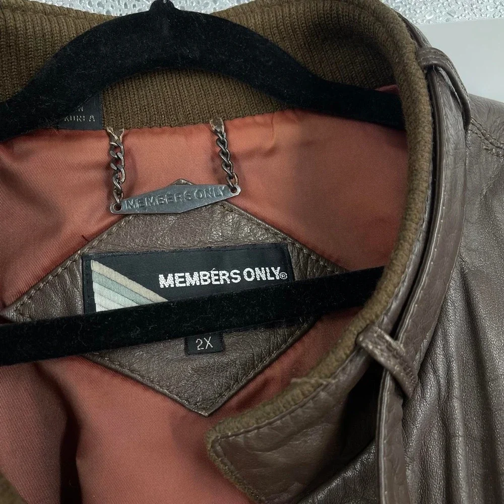 Members Only vintage 80s